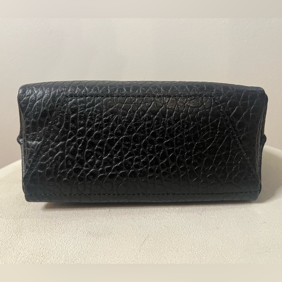 Ampersand As Apostrophe Micro Tote Black Buffalo Textured Bag MSRP$473 SOLD OUT - Picture 4 of 13